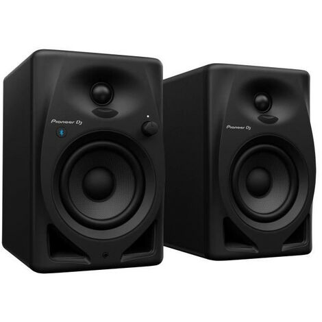 Paire d'enceintes de monitoring Pioneer DJ DM-40D-BT - Bluetooth - Bass Reflex - 2x19W - Mode DJ ou Production - Noir