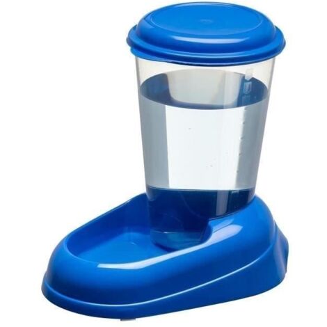 Distributeur d'eau pour chat et chien NADIR - Plastique - 3L - Antidérapant - FERPLAST (1/5)