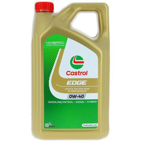 Huile moteur - CASTROL - EDGE 0W-40 - 5L (1/3)