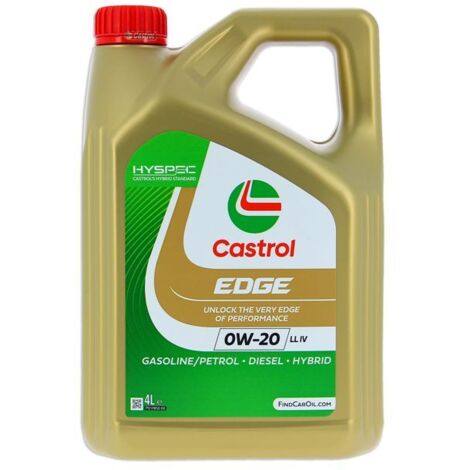 Huile moteur - CASTROL - EDGE 0W-20 LL IV - 5L (1/3)