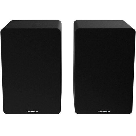 Ensemble de deux enceintes - THOMSON - WS400DUO - 2x 7,5W - Noir