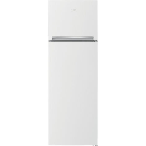 Beko – Réfrigérateur combiné 60cm 306l minfrost blanc – Froid brassé – Silencieux 37dB – Pose libre – 2 portes – Classe E