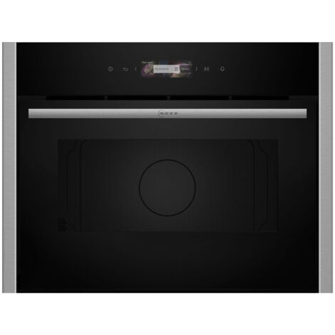 Neff – Micro-ondes encastrable 36L – Puissance 1000W – Gril 1900W – 10 programmes automatiques – Hauteur 45 cm – Nettoyage hydrolyse