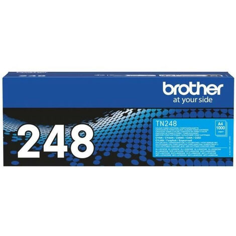 Toner standard - BROTHER - TN248C - Cyan - 1000 pages