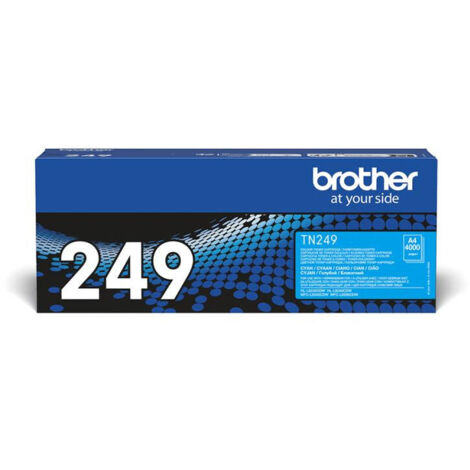 Toner trés haute capacité - BROTHER - TN249C - Cyan - 4000 pages (1/5)