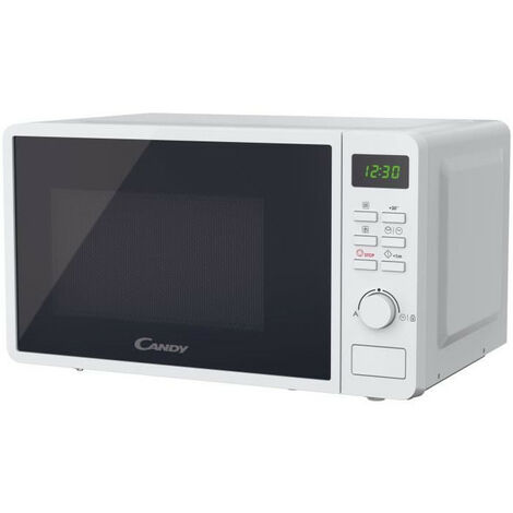 CMWA20SDLWLI Micro-ondes Mono CANDY Idea - 20L - MO : 700W - UI digitale - 5 niveaux de puissance - Blanc (1/5)
