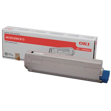 OKI 45862840 Toner Schwarz