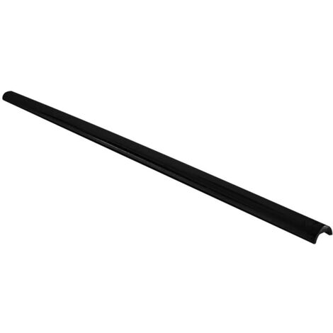 Tringle de crémone demi ronde 16X8X2500 Noir JARDINIER MASSARD J062570