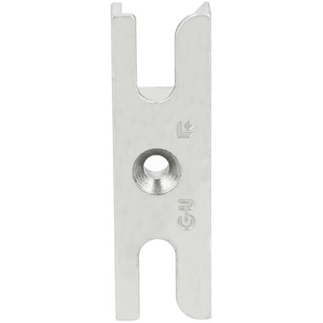 Ferco – Gâche galet champignon PVC pour portes – Installation rapide sans outillage – E223750001