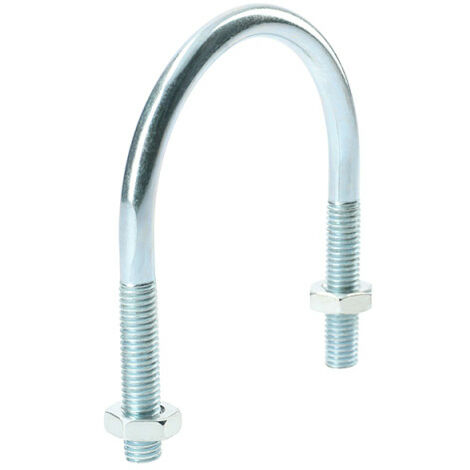 Bride écrous U-bolt Chaubeyre 8210010 M8 50x60 Acier zingué (1/3)