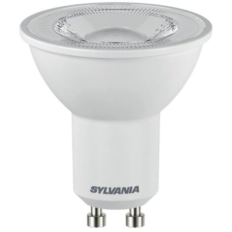 Sylvania – Lampe LED GU10 4,2W 345Lm 840 36° – Lot de 10 – Pour bureaux et commerces – Angle de faisceau 36°