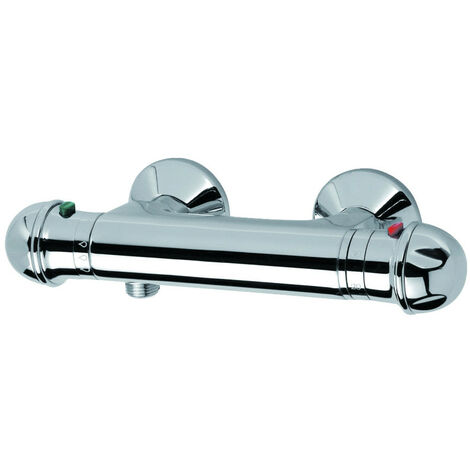 Mitigeur de douche thermostatique mural POLO chromé ROCA WM3140T3ZC0C300 (1/2)