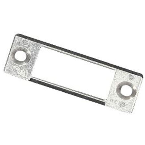 Ferco – Gâche pêne demi-tour PVC – Conception précise pour fermeture sécurisée – Compatible avec serrures standards – Installation facile