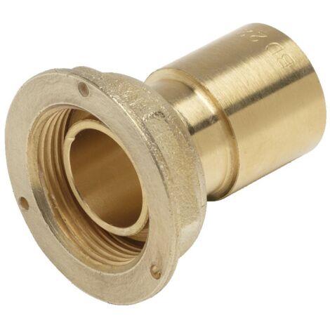 Raccord à joint plat compteur à braser 10 32 CU28 BANIDES 230942 (1/2)