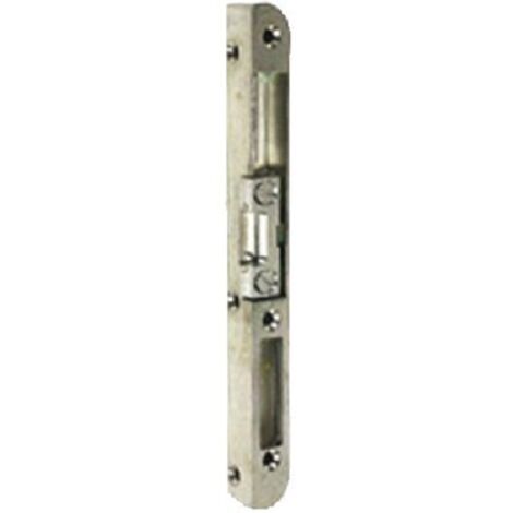 Ferco – Gâche pour crémone à défoncer 190x18x18mm gauche – Installation rapide – Compatible serrures multipoints – G1360600L1