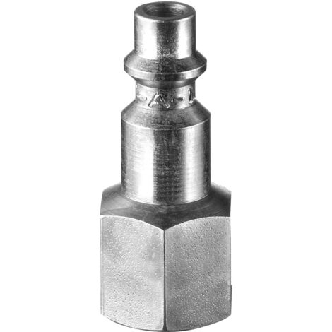 Prevost – Embout fileté femelle cylindrique 3/8 – Acier traité anti-corrosion – Pression maximale 16 bars – Diamètre de passage 6 mm