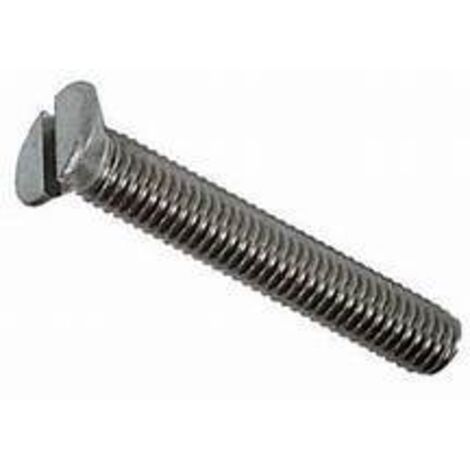 Vis à métaux tête fraisée fendue 4.8 DIN 963 6X10 boîte de 200 GFD 515095 (1/2)