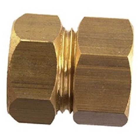 Raccord union biconique GARIS D27505B Ø14 mm F15x21 Laiton poli (1/3)