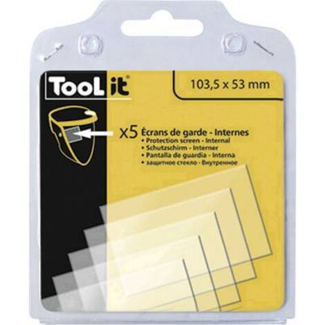 5 écrans internes 103,5x53 pour MASTER 9 13 G GYS 040786