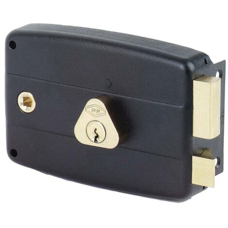 Serrure monopoint en applique horizontale à fouillot 45mm droite CISA 3005013000