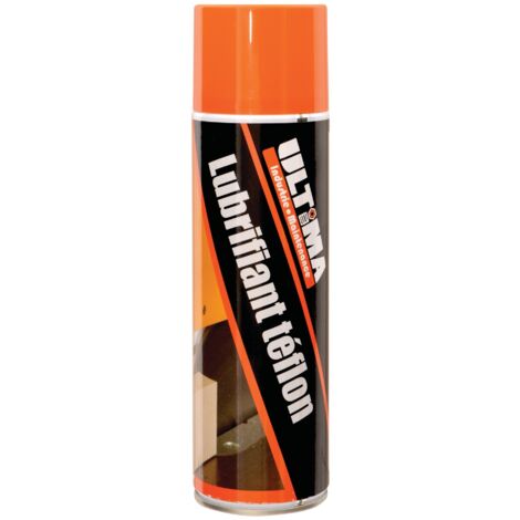 Lubrifiant PTFE téflon Minijet aérosol 650ml – Film protecteur de 5 microns – Plage de température -190 °C à +250 °C – Anti-adhérent pour plastiques et cuirs - AER11014 (1/2)