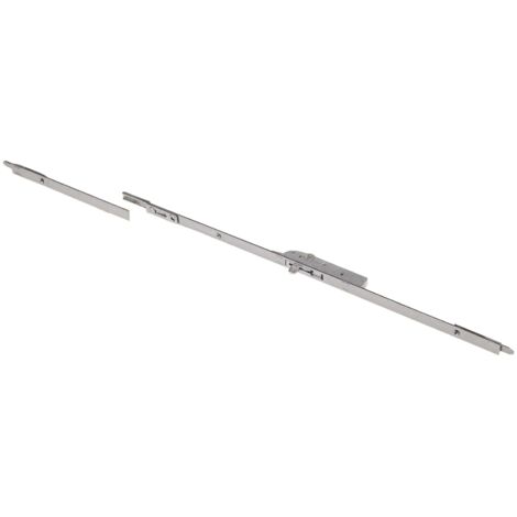 Ferco – Crémone têtière F15 ajustable L 729mm D 400mm – Verrouillage renforcé à panneton – Métal de qualité – G203950601