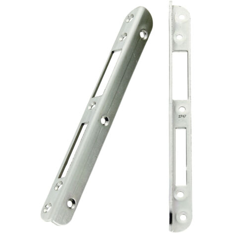 Ferco – Gâche pour crémone SECURY équerre droite bois – Entraxe 70 mm – Carré 7 mm – Dimensions 212 x 18 x 2,5 mm – 274700R1