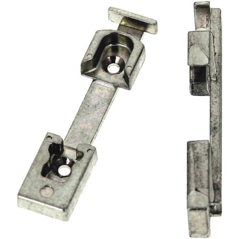 Ferco – Gâche pour crémone inférieure oscillo-battantes PVC – Résistante aux intempéries – Compatible avec galets réversibles GU E11860