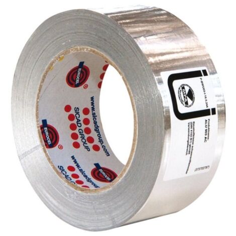 Ruban adhésif aluminium HT 903 50mmx50m - EUROCEL - 070300360 (1/4)
