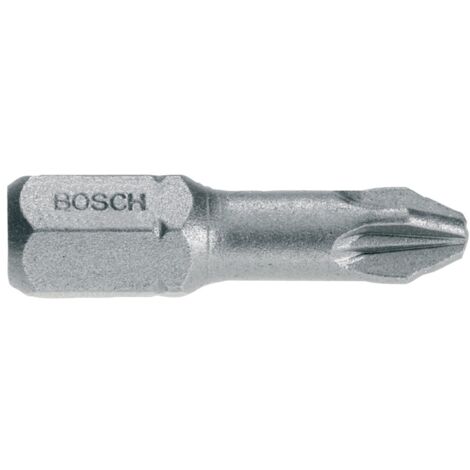 10 embouts de vissage extra dur PZ3 25mm BOSCH 2607001563 (1/6)