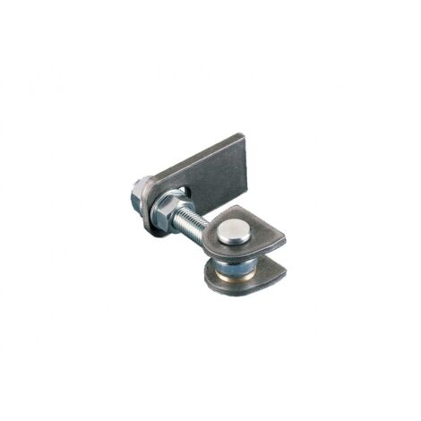 Gond de portail à souder 180° en acier zingué pour vantaux jusqu'à 125 kg – Réglable – 178M20 – Comunello