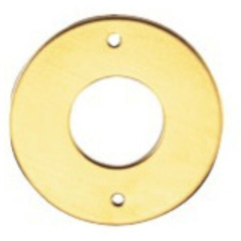 Rosace de gaine laiton poli CADAP 00803 1S