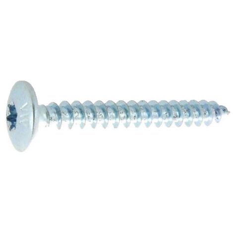 Ultima-visser-fixer-coller Torx 6X40 vis acier zingué blanc (1/2)