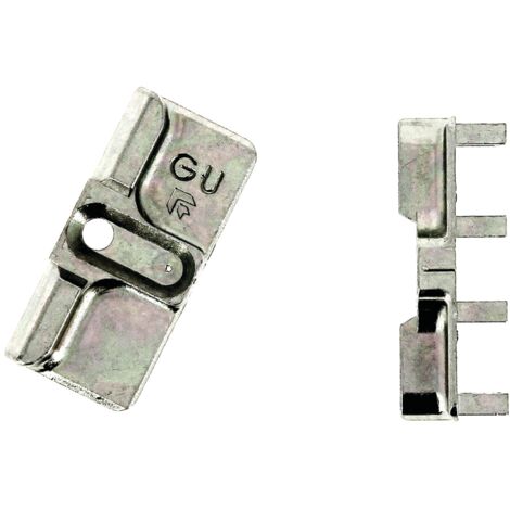 Ferco Gâche Galet blanc pour porte et fenêtre