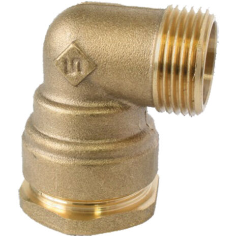 Coude mâle 90° GARIS Somatherm 842 20 15S 20 mm (1/2'') Laiton