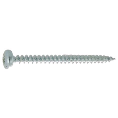 Vis bois à tête cylindrique Pozidrive2 acier zingué 4X20 boîte de 500 ULTIMA 11140020 (1/2)