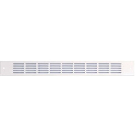 Grille plate 488 375x30mm blanc RENSON 9104 (1/2)