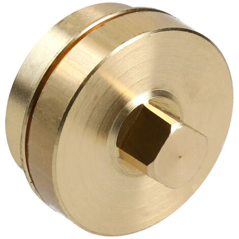 Bouchon de dégorgement GARIS D15907B Ø40 Laiton à souder (1/3)