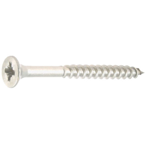 Vis à bois agglomérés tête fraisée Pozidriv inox A2 5X50 boîte de 100 - ULTIMA - 12550050