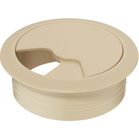 Passe-câble pour bureau NOTRE SELECTION 60 mm Beige - 428.96.402