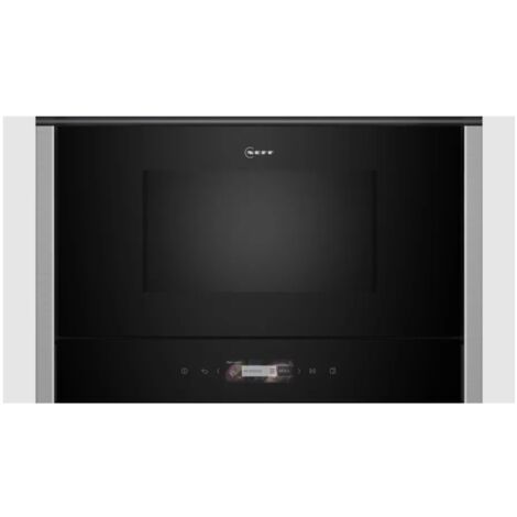 Neff – Micro-ondes encastrable 21L NR4WR21N1 – Puissance 900W – 5 niveaux de puissance – Éclairage LED – Commande tactile TFT (1/6)