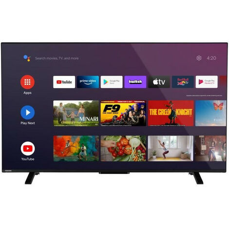 TV LED - TOSHIBA - 55UA2363DG - 55'' (140 cm) - 4K UHD 3840x2160 - Dolby Vision - Smart TV Android - 3xHDMI