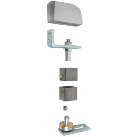 Torbel – Pivot pour portail métallique 40x40mm – Charge max 150kg – Fixation au sol avec chevilles – Réglable pour alignement optimal - PIEM1040