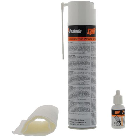 Kit de nettoyage cloueur Impulse/Pulsa – Accessoires de nettoyage et lubrification – Compatible avec cloueurs SPIT – 13690