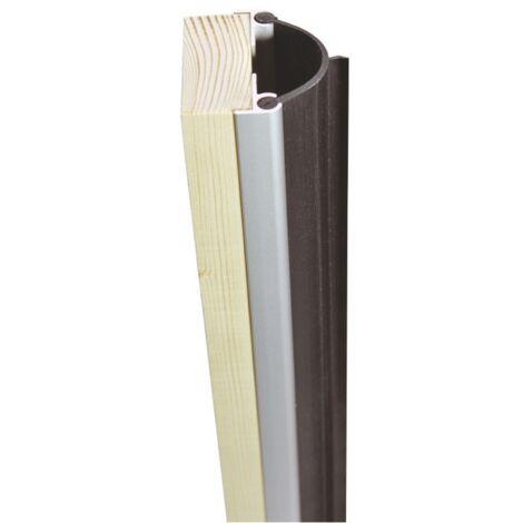 Ensemble joint coupe-feu JEAN JOURJON 2 profilés alu 2×2500 mm pour porte 46–54 mm (1/2)