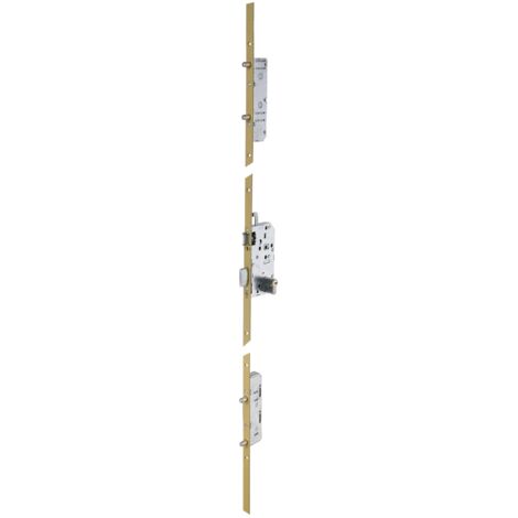 Vachette – Serrure multipoint 5 points 2040x18mm – Écart de pênes 100mm – Axe 50mm – Norme A2P – Compatible cylindres européens