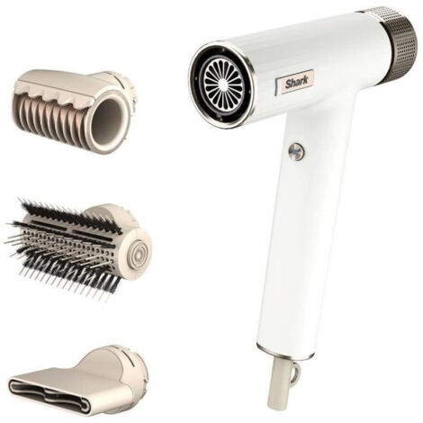 Seche-cheveux - SHARK - SpeedStyle HD333EU - Boucleur & RapidGloss - Pour cheveux lisses et ondulés - Séchage rapide