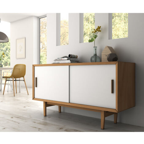 Emuca – Rail de porte coulissante 2.35 m – Finition anodisée mat – Support jusqu'à 30 kg – Installation simple avec accessoires inclus