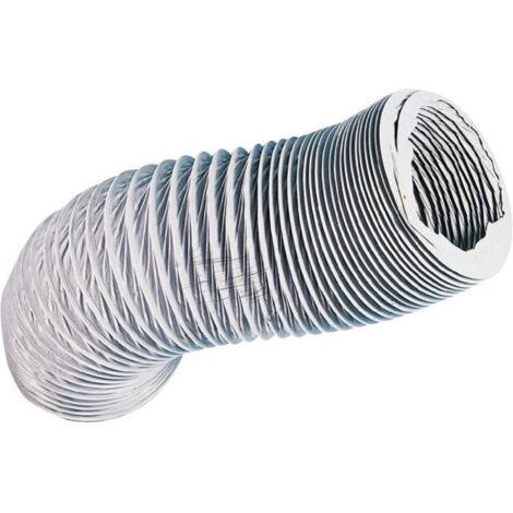 Unelvent – Gaine VMC souple nu GP – Ø 160 mm – Couronne de 6 m – Armature hélicoïdale en fil d'acier