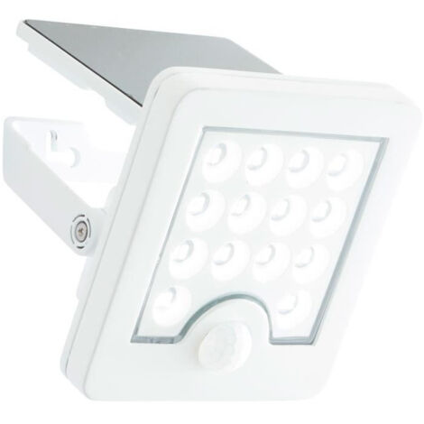 Brilliant Luton G40420/05 Applique solaire extérieure avec détecteur de mouvement LED 4 W blanc